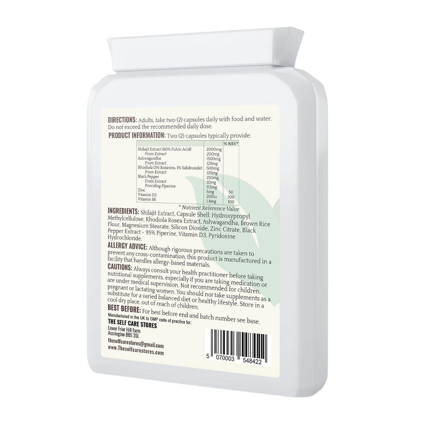 Shilajit Adaptogen Complex - PL-537