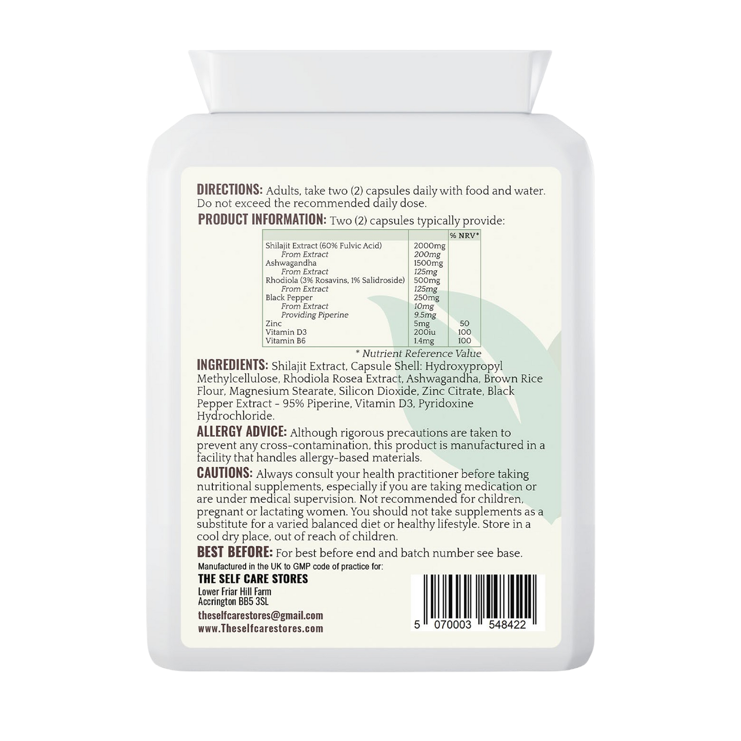 Shilajit Adaptogen Complex - PL-537