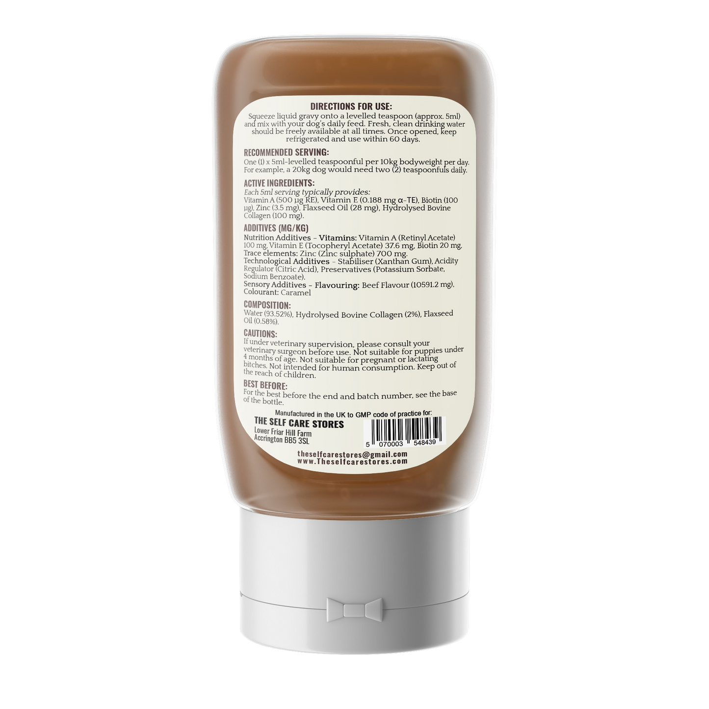 Skin and Coat Care for Dogs - Beef Gravy - PL-522