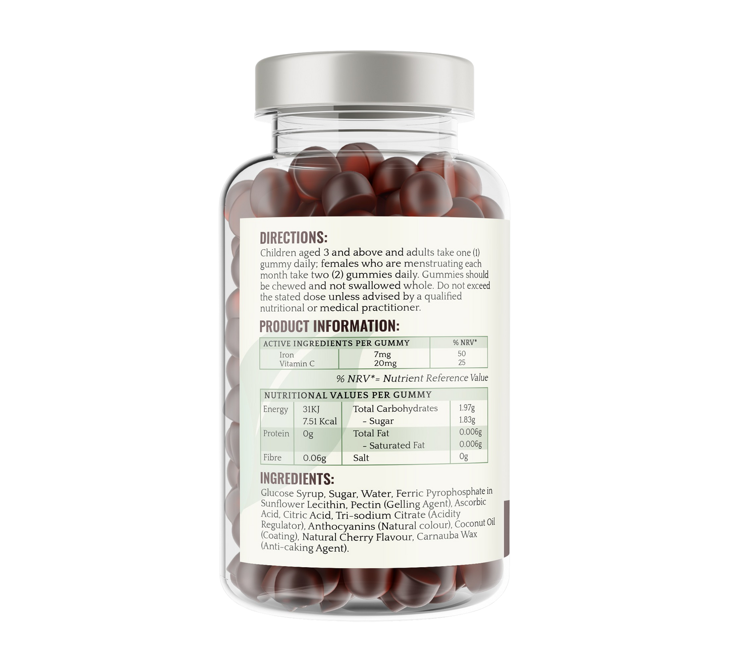 Iron and Vitamin C Gummies - PL-530