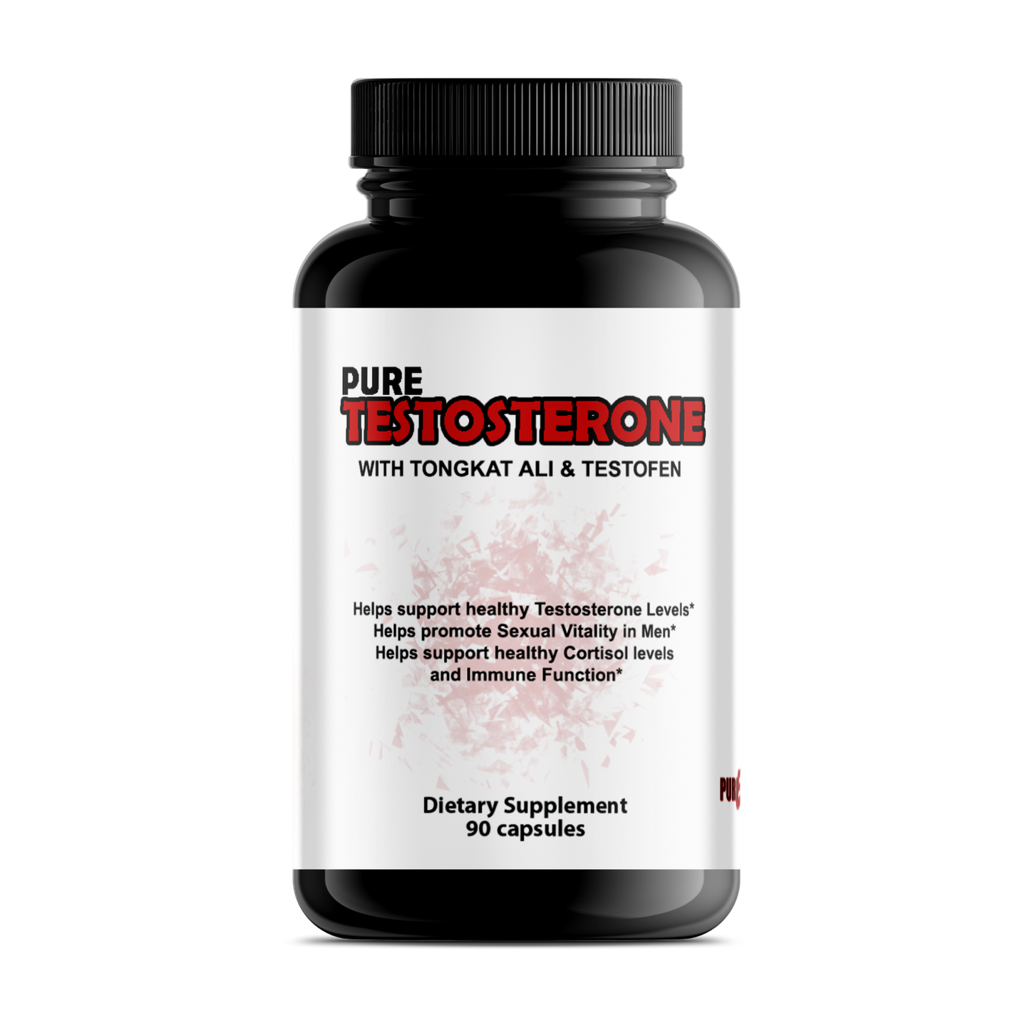 Pure Testosterone with tongkat ali and testofen
